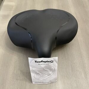 Twomaples Bicycle Seat Extra Comfort Wide Universal  Peloton Bikes Replacement